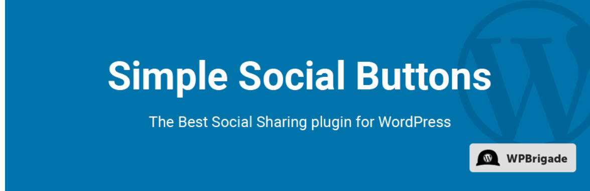 Simple Social Media Share Buttons