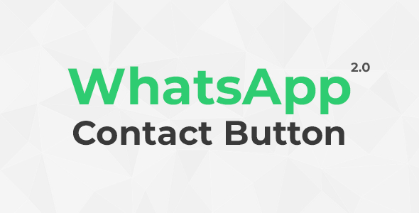 WhatsApp Contact Button (Chat)