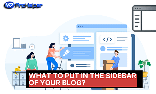 What to Put in the Sidebar of your Blog