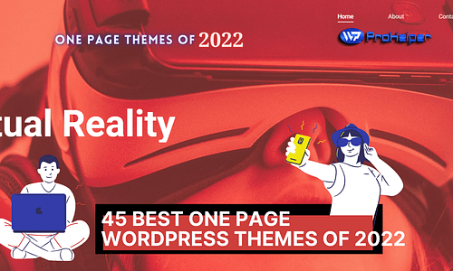 45 Best One Page WordPress Themes of 2022